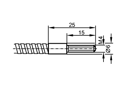 Оптоволоконный кабель: E20186  FE-00-A-A-M4/1M