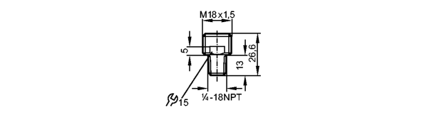 Принадлежности: E40188  ADAPT /SI/1/ /1/4NPT