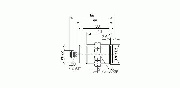 Индуктивные датчики: II5904  IIK3008-BPKG/K0/US-104-DPS