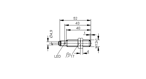 Индуктивные датчики: IF5840  IFK3003BBPKG/V4A/30M
