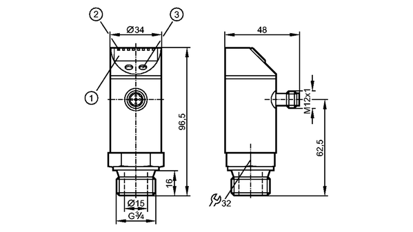 Датчики давления: PY9951  PY-250-SER34-MFPKG/US/ /V
