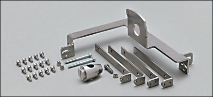 Принадлежности: E2D116  MOUNTING SET FOR 4 BAR LIGHTS 10x75