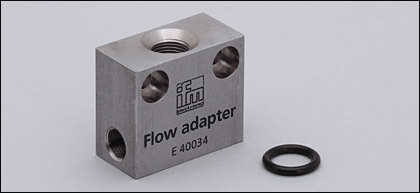Принадлежности: E40034  FLOW ADAPT M12X1 V4A