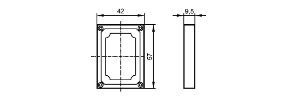 Принадлежности: E21243  FRONT FRAME O2D/