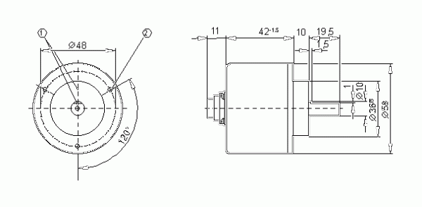 Энкодеры: RV6086  RV-1000-I24/S