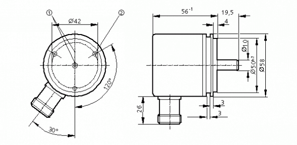Энкодеры: RU6113  RU-6000-I24/K R