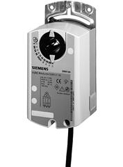 Rotary air damper actuator 3-position, 24 V, 5 Nm, 150 s, cable halogen-free - GDB131.1E/07H - S55499-D157