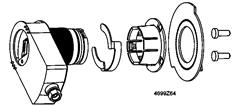 Spare part, standard adapter, damper actuators GCA, GBB, GIB - BPZ:471814020