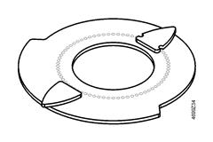 Spare part, damper actuators GCA.., GBB.., position indicator - BPZ:430413480