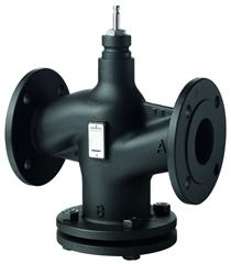 2-port seat valve PN16 with flanged connections, pressure compensated - VVF43..K