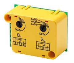 Double auxiliary switch for SQV..P.. - ASC10.42 - S55845-Z137