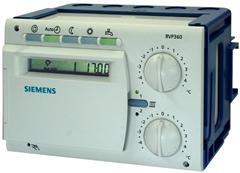 Heating controller for 2 heating circuits and d.h.w. - RVP360 - S55370-C139