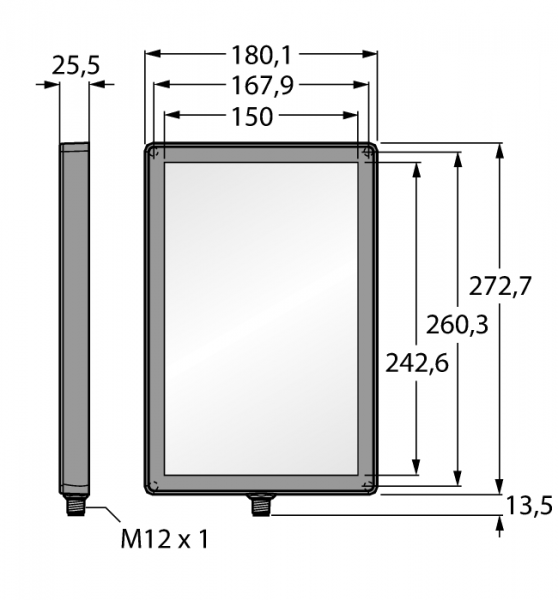 Системы машинного зренияФоновая подсветка - LEDRB225X150PW2-XQ
