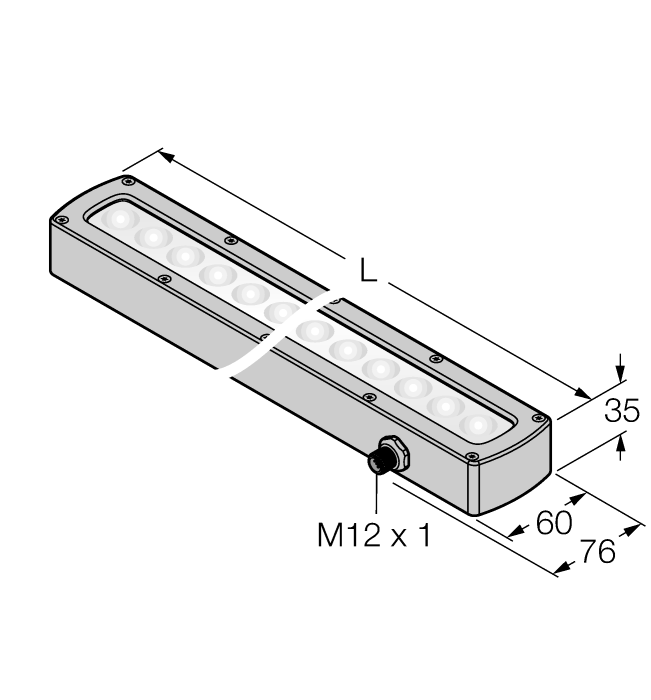 Системы машинного зренияЛинейная подсветка - LEDUV395LA290SSD6-XQ