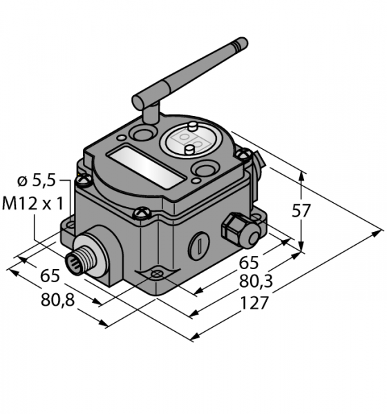 Радиопередающая систематопология 'дерево'Data radio - DX80DR2M-H3