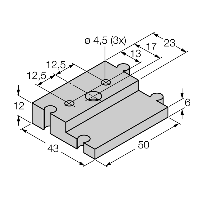 Принадлежности для кабелей приводов/датчиковСборочный комплект для PROFIBUS/CAN/Датчик Y разветвитель - S89/VB2-Befestigungsset