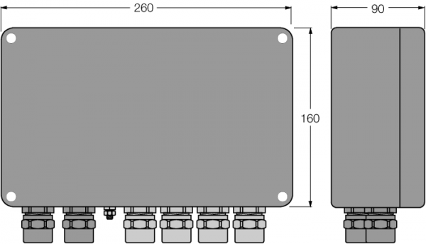 FOUNDATION fieldbus™ и PROFIBUS-PAмультибарьер, 4-канальный - MBD40-T0415/Ex/000