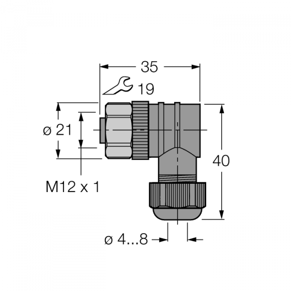 Аксессуары для полевых шинЗаказной разъем - BKV8240-0/9