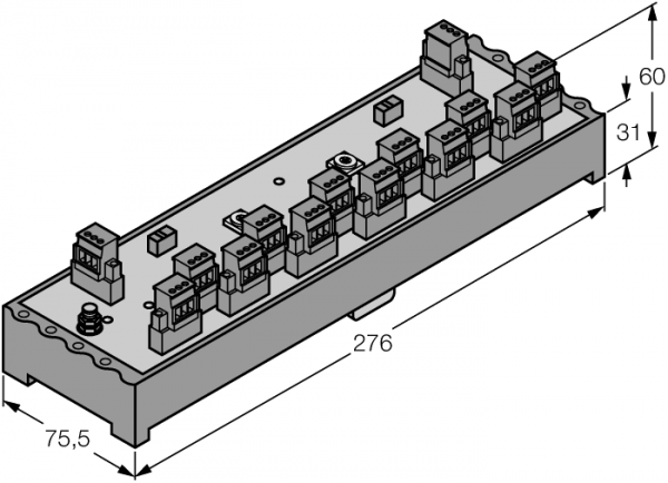 FOUNDATION fieldbus™ и PROFIBUS-PAIP20 разветвительная коробка, 12-канальная - JRBS-40-12R/EX