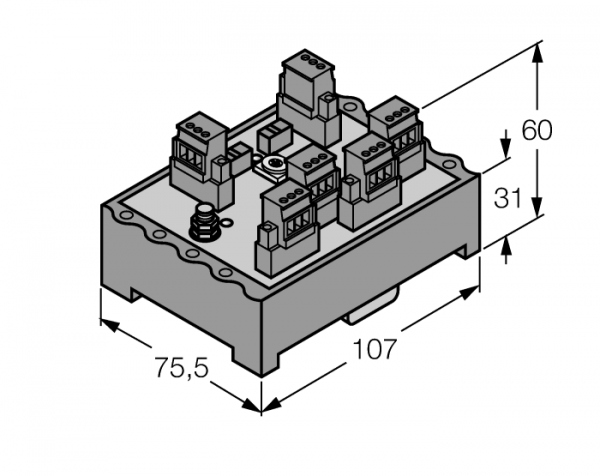 FOUNDATION fieldbus™ и PROFIBUS-PAIP20 разветвительный модуль, 4-канальный - JRBS-40SC-4R/EX
