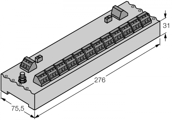 FOUNDATION fieldbus™ и PROFIBUS-PAIP20 разветвительная коробка, 12-канальная - JRBS-40-12C/EX