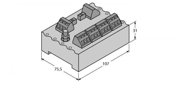 FOUNDATION fieldbus™ и PROFIBUS-PAIP20 разветвительный модуль, 4-канальный - JRBS-40-4C/EX