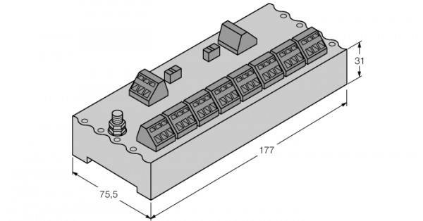 FOUNDATION fieldbus™ и PROFIBUS-PAIP20 разветвительный модуль, 8-канальный - JRBS-40-8C/EX