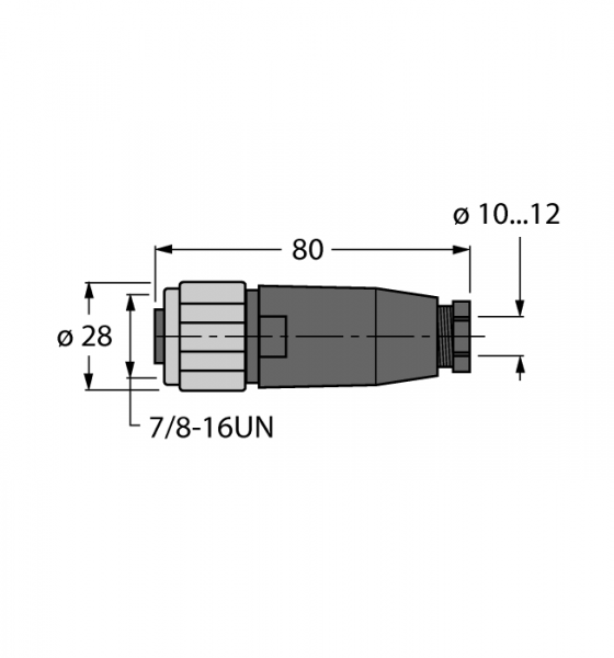 Аксессуары для полевых шинЗаказной разъем - BKV4140-0/13.5