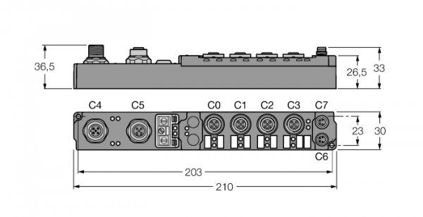 piconet® автономный модуль для PROFIBUS-DP8 цифровых выходов 2 А (? 12A) - SDPB-0008D-1005
