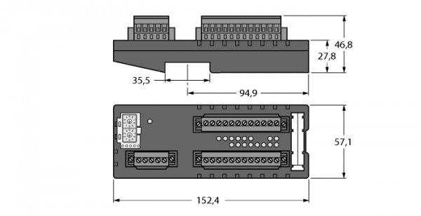 удобные станции fieldbus для PROFIBUS-DP16 цифровых входов - FDP20-16S-T