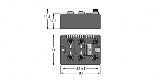 компактная станция промышленной шины BL для DeviceNet™8 digitale PNP Eingange - BLCDN-4M12S-8DI-PD