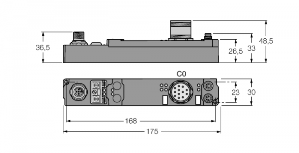 piconet® автономный модуль CANopenодноканальный датчик SSI интерфейс - SCOB-10S-0005