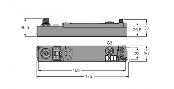 piconet® автономный модуль CANopenодноканальный серийный интерфейс 0...20 мA (TTY) - SCOB-10S-0003