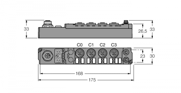 piconet® автономный модуль для PROFIBUS-DP4 аналоговых входов ±10 V - SDPB-40A-0005