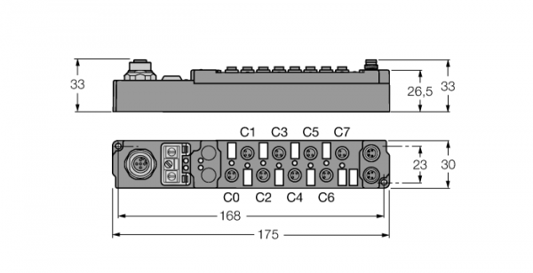 piconet® автономный модуль для PROFIBUS-DP8 цифровых выходов 2 А (? 12A) - SDPB-0008D-0004