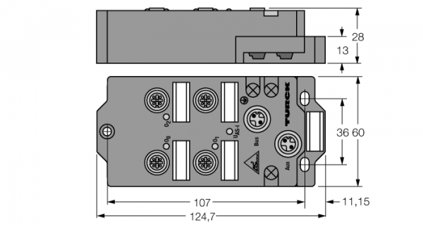 удобные станции fieldbus для PROFIBUS-DP3 выхода - FAS4-S0003G-A
