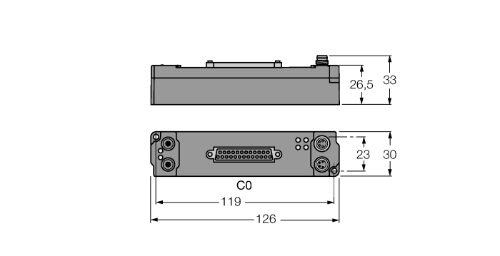 piconet® модуль расширения для IP-Link8 цифровых выхода, 0,5 A (? 4 A) - SNNE-0016D-0002