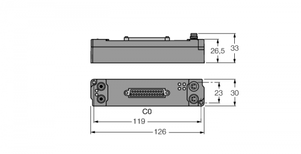 piconet® модуль расширения для IP-Link8 цифровых выхода, 0,5 A (? 4 A) - SNNE-0016D-0002