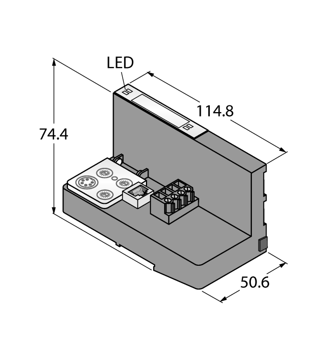 Шлюз EtherNet/IP™ - BL20-GW-EN-IP