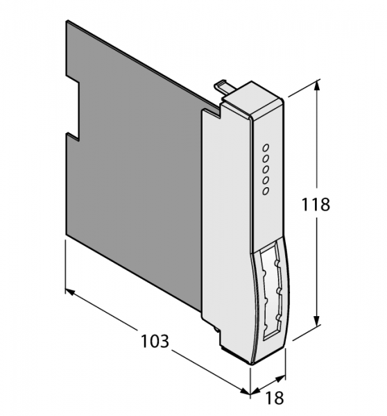 Распределенный ввод/вывод excom®модуль дискретных выходов, 4 канала - DO40-N