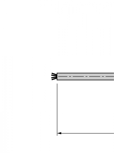 Кабель Industrial Ethernetоболочка кабеля PUR 4-полярный - KABEL441-100M/S2174