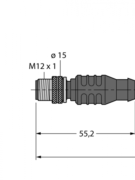 Кабель Industrial Ethernetоболочка кабеля PUR 4-полярный - RSSD-RJ45-441-30M/S2174