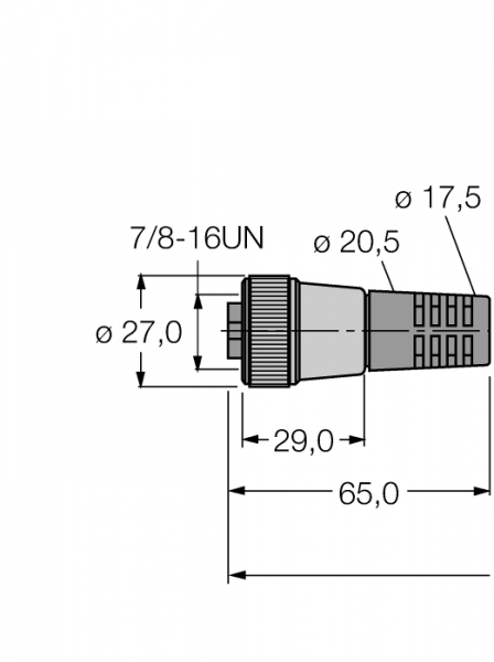 полевой кабель для CAN (DeviceNet™, CANopen)Оболочка кабеля TPE - RKM5711-10M