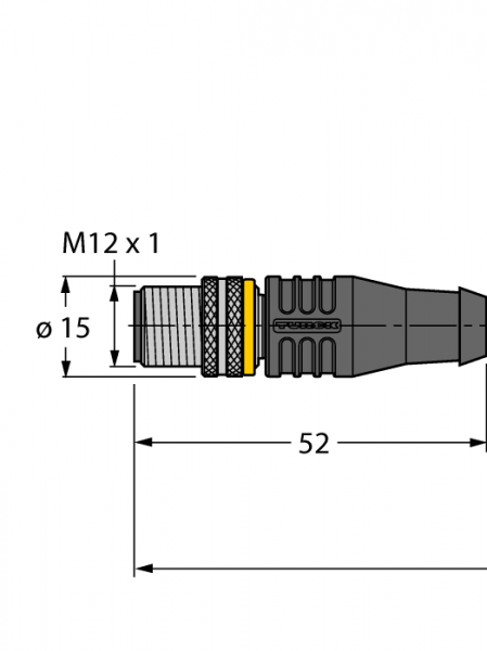 Кабель привода/датчика, ПВХСоединительный кабель - RSS4.5T-2/TEL