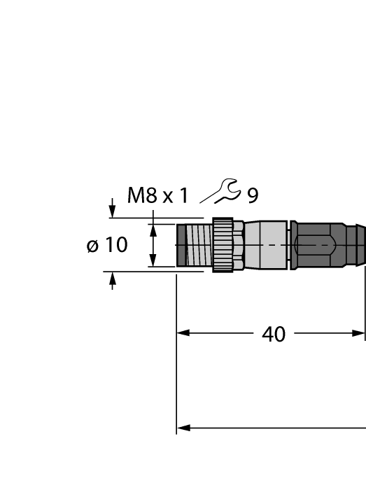 Кабель Industrial EthernetОболочка кабеля PUR - PSGS4M-4414-10M