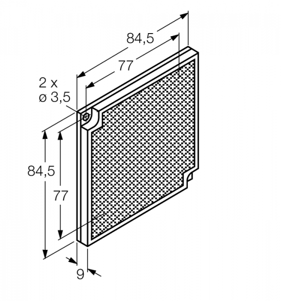 AccessoriesОтражатель - BRT-77X77C