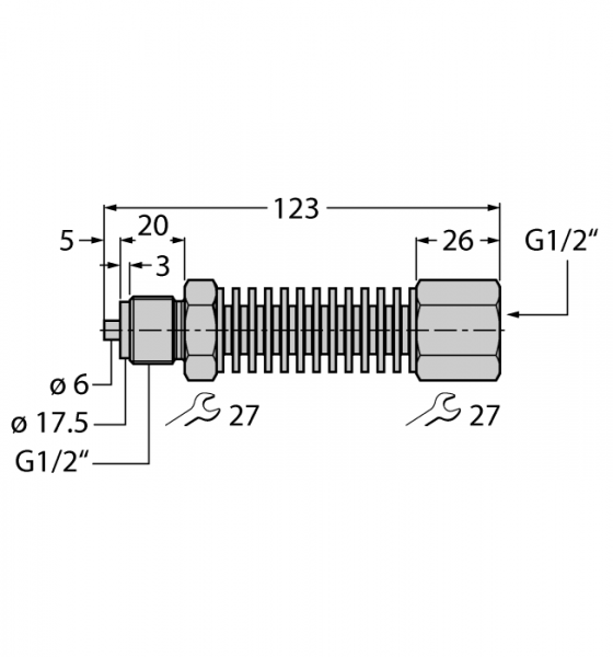 Секция охлаждения G1/2“Аксессуары для монтажа - PCS-G1/2A4