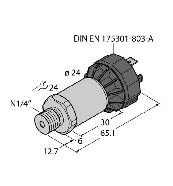 Преобразователь давленияC выходом по току (2-х проводн.) - PT200PSIG-2003-I2-DA91/X