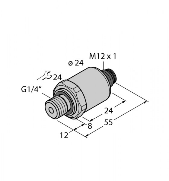 DrucktransmitterC выходом по току (2-х проводн.) - PT25R-1004-I2-H1143/X