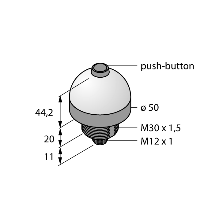 Pick-to-Lightдатчик положенияКнопка для выбора процессов - K50APPBGREQ